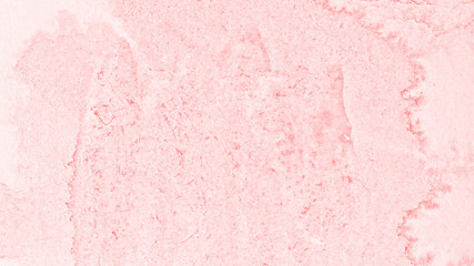 Pastel pink watercolor abstract background, stain, splash of paint, stain, divorce. Vintage pattern for design and decoration. With space for text.
