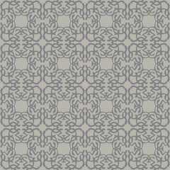 Gray royal pattern. The Seamless vector background