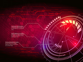 Sci fi futuristic user interface