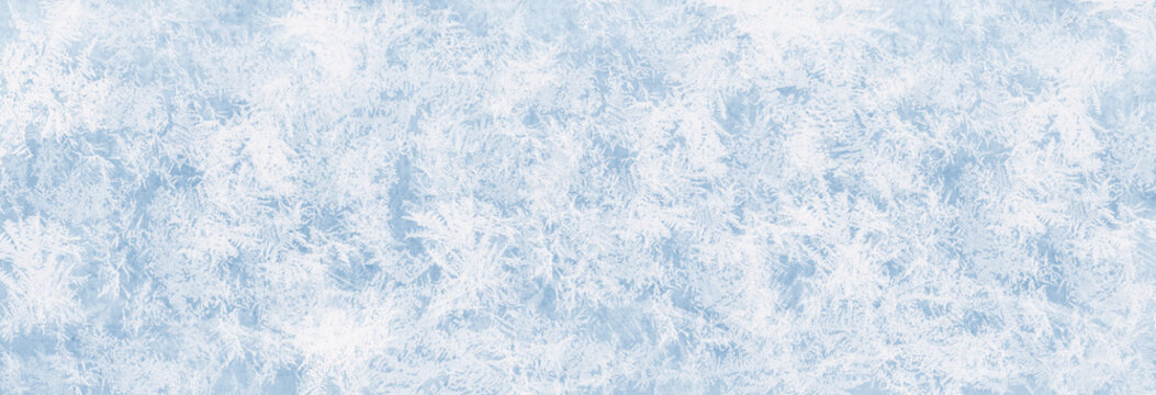 Textur blaues Eis, Eisfläche, Winter Hintergrund für Werbeflächen