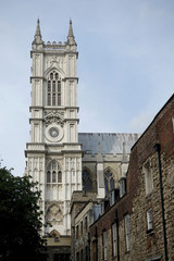 Abbaye de Westminster vue de profil