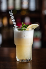 cocktail in the bar