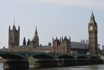 Fototapeta na wymiar Palace of Westminster, London, England