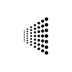 Spray icon, logo on a white background