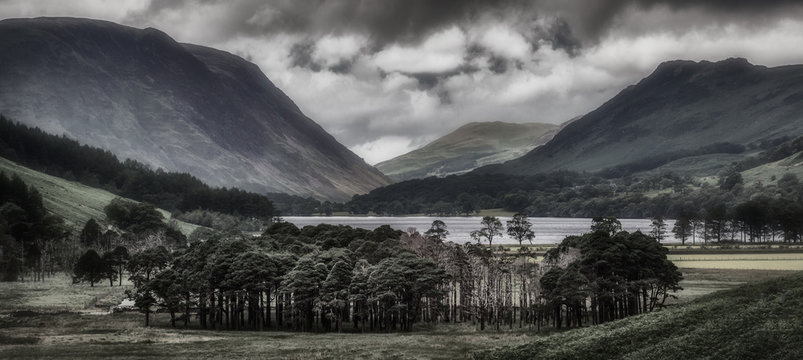 Buttermere Lake District Cumbria England Uk 