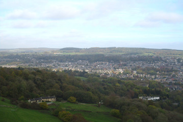 Obraz premium Panorama a the city