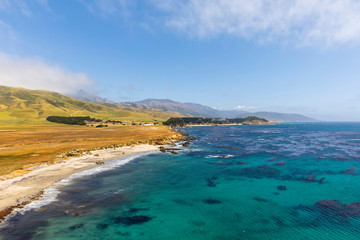 Point Sur Lighthouse, Coastline, CA