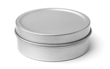 Tin round box
