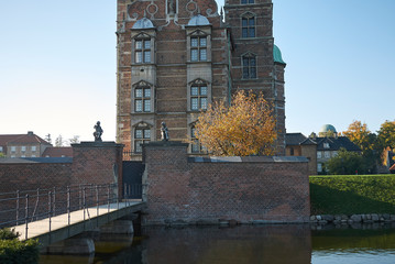 Copenhagen, denmark - October 10, 2018 : View of Rosenborg castle