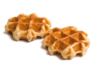 waffles isolated