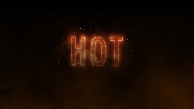 Hot burning sequences of different words