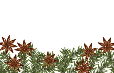 Christmas Frame Background