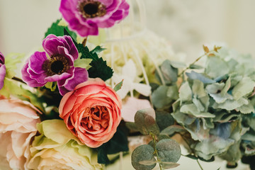 Flower decoration for events.