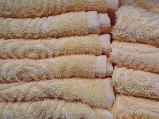stacks of towels