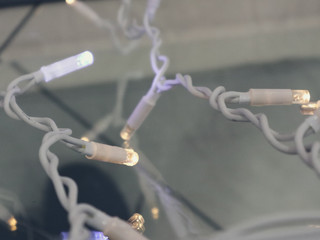 Glowing lights garland