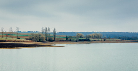 Fototapeta premium panorama of the lake
