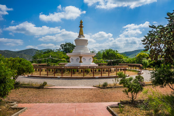 Palau Novella, Buddha temple in Garraf, Catalonia.