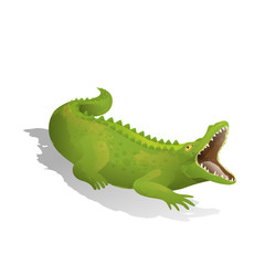 Crocodile cartoon character
