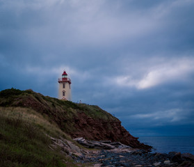 Fototapeta na wymiar Lighthouse in Prince Edward Island 