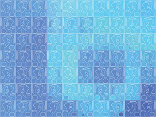 light abstract winter ice background