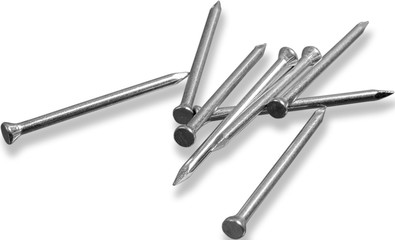 Stainless Steel Nails - Isolated