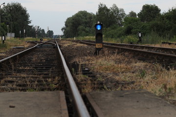 railway in the countryside