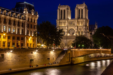 Notre Dame by Night