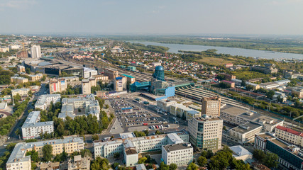 Fototapeta premium City aerial view