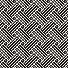 Vector seamless pattern. Modern stylish abstract texture. Repeating geometric tiles