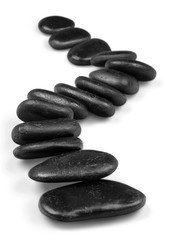 Curved Line of Stones