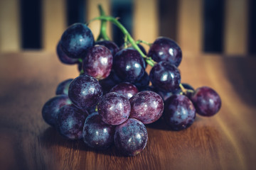 A Bunch of grapes 