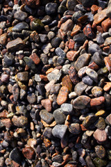 background of sea stones
