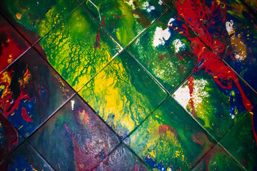 Splatter Painting.