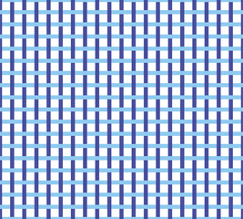 background of interweaving stripes in light and dark blue on white