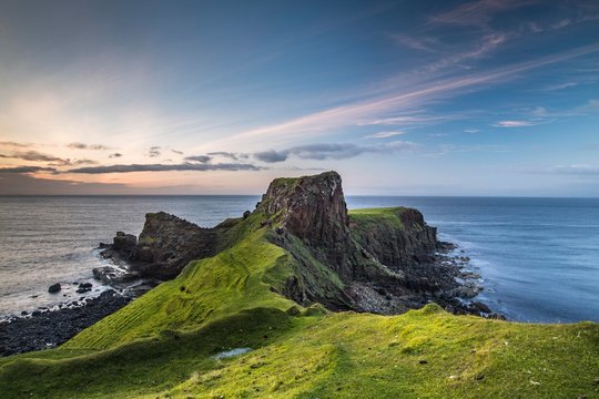 Brother's Point, Rubha nam Brathairean, Rocky Coast, Isle of Skye, Inner Hebrides, Scotland, United Kingdom, Europe
