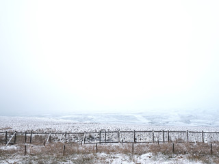 A snowy Woodhead Pass