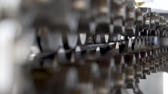 Rolling mill machine for rolling steel sheet