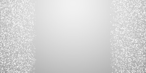 Magic stars Christmas background. Subtle flying sn