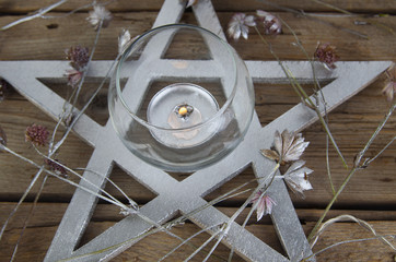 Wiccan symbols for divination ritual