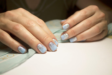 Beautiful manicure design