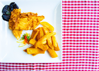 Fish and chips