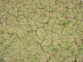 Abstract background of natural crack texture of dry soil