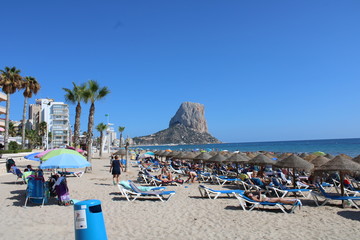 Obraz premium umbrellas on the beach