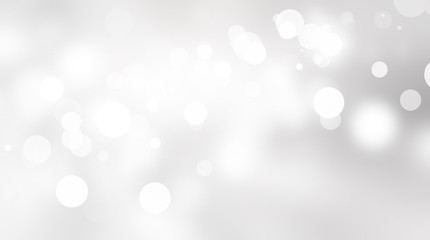 white blur abstract background. bokeh christmas blurred beautiful shiny Christmas lights