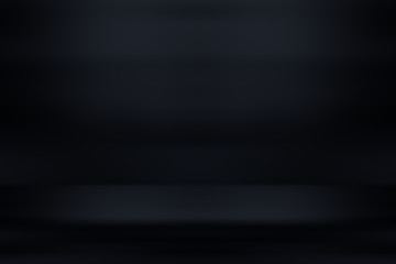 Obraz premium Black gradient with spotlight backdrop wallpaper. Abstract gradient black.