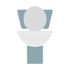 Toilet icon. Vector illustration. EPS 10.