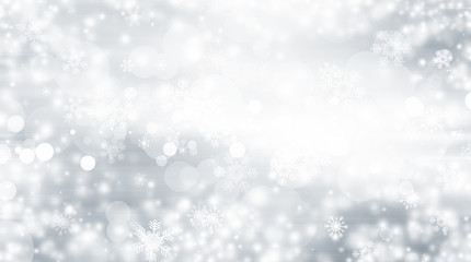 white blur abstract background. bokeh christmas blurred beautiful shiny Christmas lights