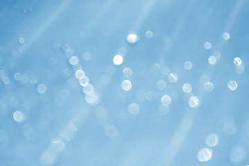 blue blur abstract background. bokeh christmas blurred beautiful shiny Christmas lights.