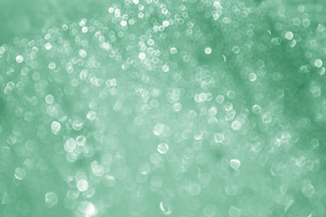 green blurred backdrop of nature, circle light wallpaper, white bokeh background