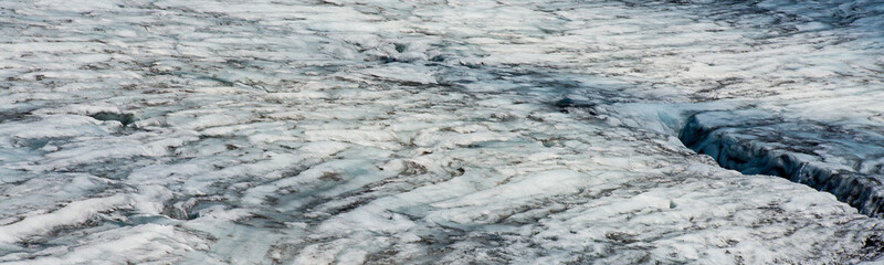 Botnabreen glacier walk in Folgefonna National Park, Norway